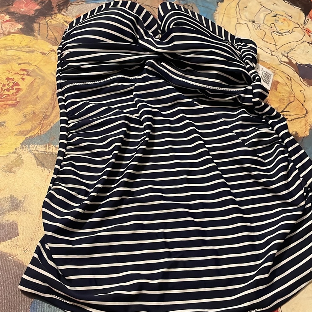 Strapless Swim Top